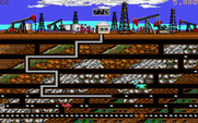 Oil's Well for IBM PC/Compatibles - Collecting oil on the second level.