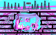 Oil's Well for IBM PC/Compatibles - There is a short animated cartoon between each level.