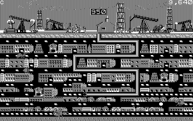 Oil's Well IBM PC/Compatibles Screenshot: The mazes increase in complexity with each level.