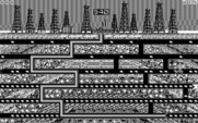 Oil's Well for IBM PC/Compatibles - Gameplay on the first level.