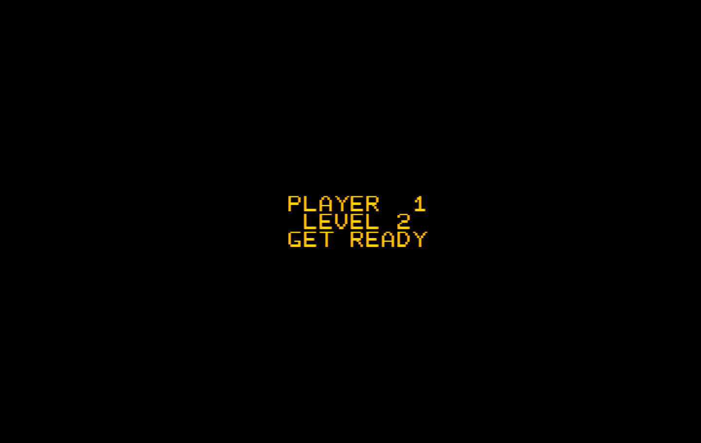 Oil's Well IBM PC/Compatibles Screenshot: Ready for level 2?