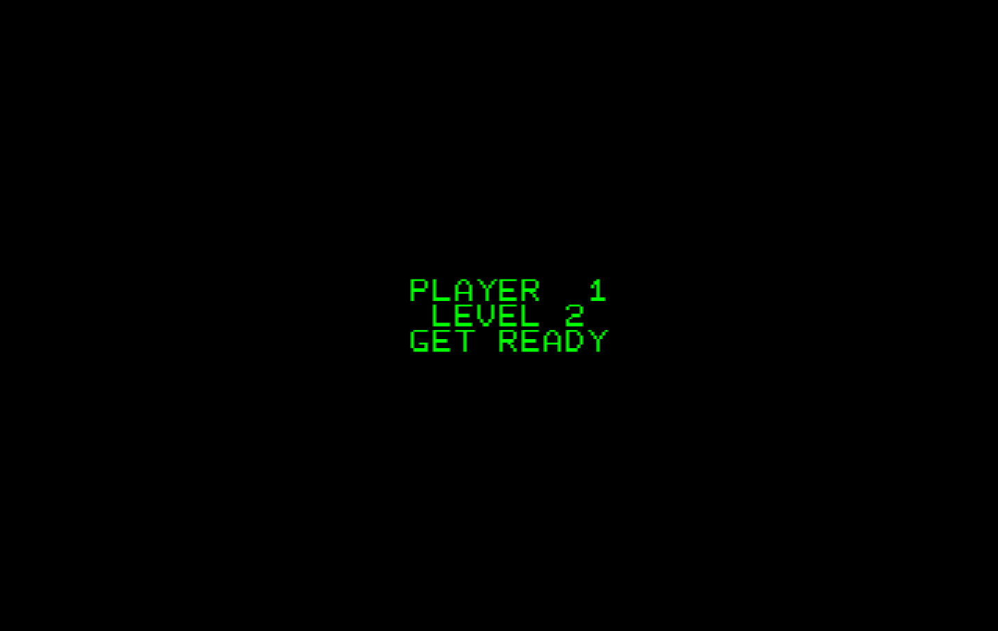 Oil's Well IBM PC/Compatibles Screenshot: Ready for level 2?