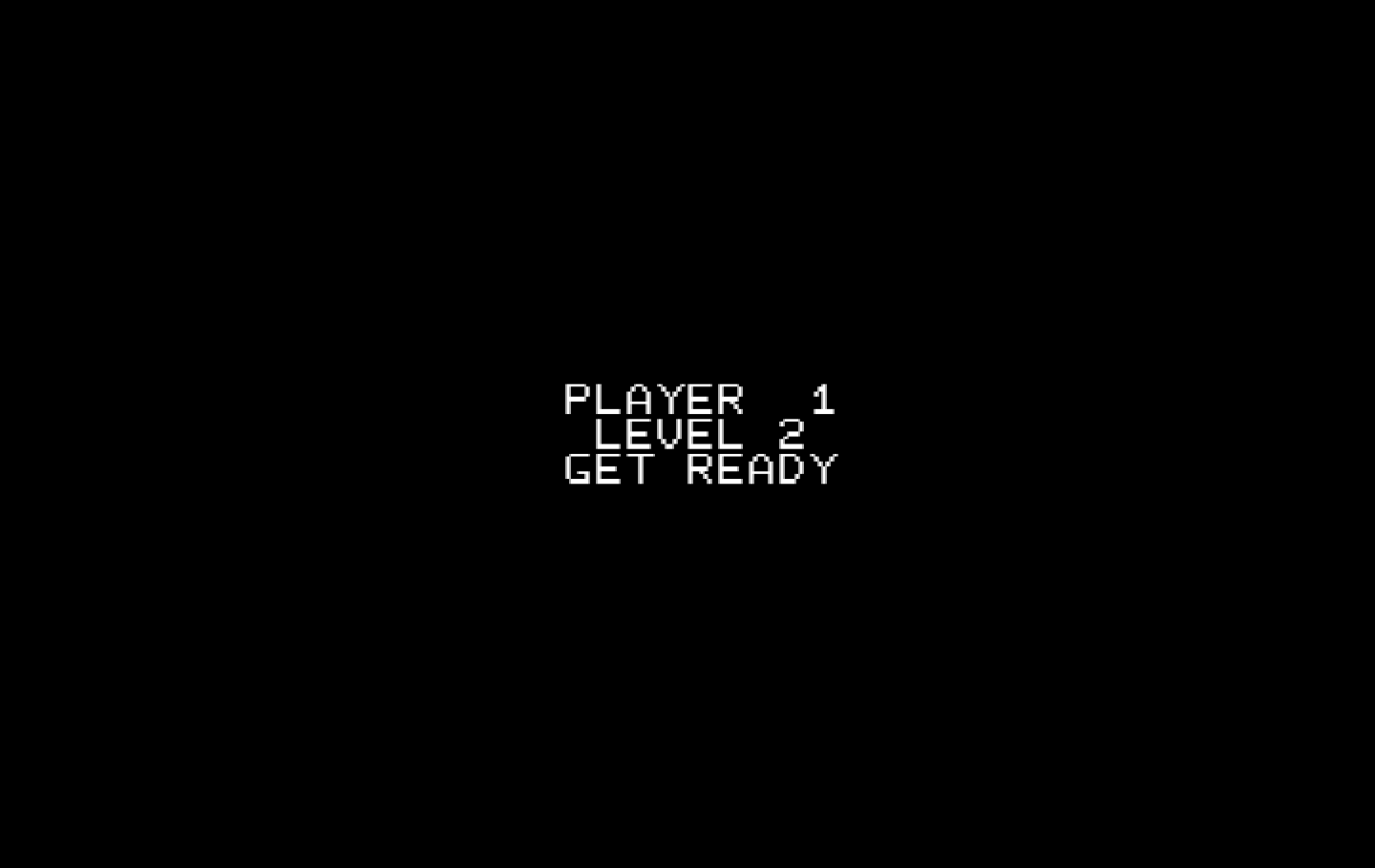 Oil's Well IBM PC/Compatibles Screenshot: Ready for level 2?