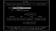 Oil's Well for IBM PC/Compatibles - Input device setup.