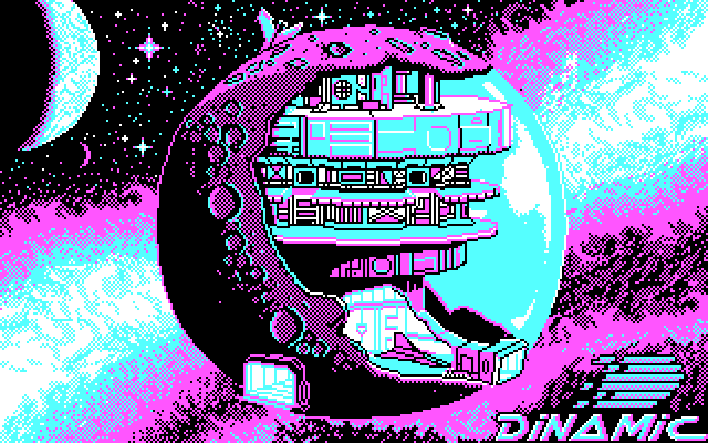 Freddy Hardest IBM PC/Compatibles Screenshot: Loading screen.