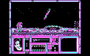 Freddy Hardest for IBM PC/Compatibles - Jumping over a hazard...