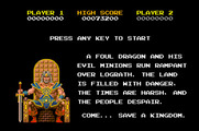 Rastan for Apple IIgs - Game introduction.
