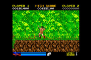 Rastan for Apple IIgs - Ouch! Deadly snakes blend into the background.