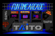 Rastan for Apple IIgs - Taito logo.