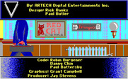 Rack 'Em for IBM PC/Compatibles - Credits screen.