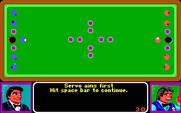 Rack 'Em for IBM PC/Compatibles - Start of bumper ball.