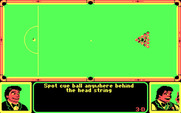 Rack 'Em for IBM PC/Compatibles - Place cue ball to break...