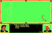 Rack 'Em for IBM PC/Compatibles - You can attempt trick shots yourself, or watch the computer complete the shot.