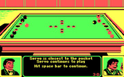 Rack 'Em for IBM PC/Compatibles - Player one is closest to the pocket...