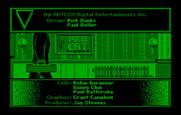 Rack 'Em for IBM PC/Compatibles - Credits screen.