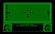 Rack 'Em for IBM PC/Compatibles - Bumper ball; player one aims first...