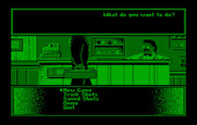 Rack 'Em for IBM PC/Compatibles - The main menu.