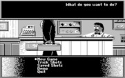 Rack 'Em for IBM PC/Compatibles - The main menu.