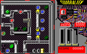 Quadralien for IBM PC/Compatibles - Navigating through the area...