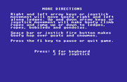 Matterhorn Screamer! for Commodore 64 - And some more directions!
