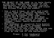 Matterhorn Screamer! for Apple II - Game instructions.