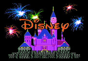 Matterhorn Screamer! for Apple II - Disney logo screen.
