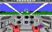 Infiltrator for IBM PC/Compatibles - Enemy plane spotted.