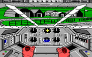 Infiltrator for IBM PC/Compatibles - The game begins here.