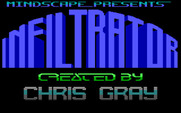 Infiltrator for IBM PC/Compatibles - Title screen 2.