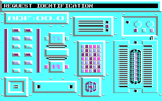 Infiltrator IBM PC/Compatibles Screenshot: Identification requested.