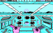 Infiltrator for IBM PC/Compatibles - Enemy plane spotted!