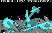 Infiltrator for IBM PC/Compatibles - Crash! Game over.