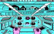 Infiltrator for IBM PC/Compatibles - The game begins here.