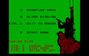 Saboteur II for IBM PC/Compatibles - Starting screen.
