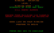 Saboteur II for IBM PC/Compatibles - Mission overview.