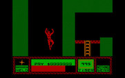 Saboteur II for IBM PC/Compatibles - Falling down...