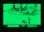 Bob Winner for Amstrad PCW - Ouch, I'm knocked down again...