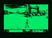 Bob Winner for Amstrad PCW - There are a variety of background graphics in the game.