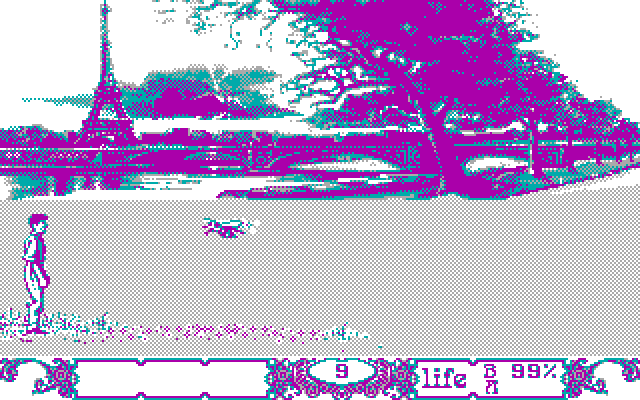 Bob Winner IBM PC/Compatibles Screenshot: Game start.