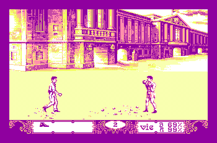Bob Winner Thomson TO Screenshot: Anothe opponent blocks my path...