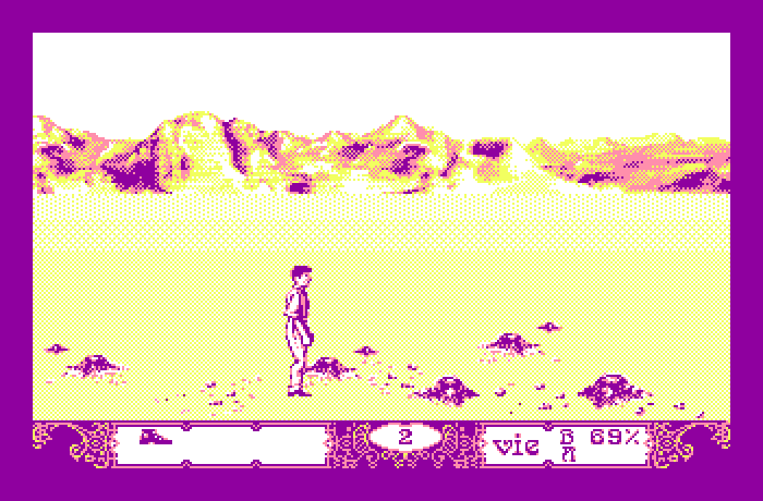Bob Winner Thomson TO Screenshot: Jump over those small mounds, they are deadly!