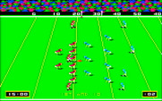 Football for IBM PC/Compatibles - Game start.