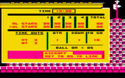 Football for IBM PC/Compatibles - The scoreboard.