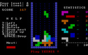 Tetris for IBM PC/Compatibles - Try to fill in spaces...