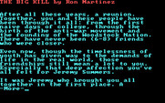Make Your Own Murder Party for IBM PC/Compatibles - Overview of The Big Kill.