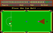 Alex Higgins' World Snooker for IBM PC/Compatibles - Game start.
