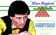 Alex Higgins' World Snooker for IBM PC/Compatibles - Title screen.
