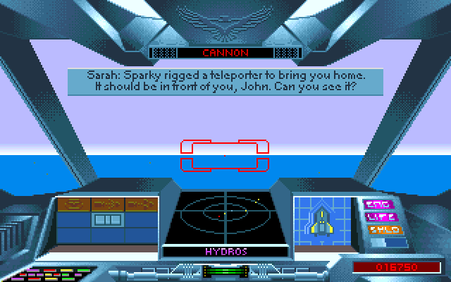 Nova 9: The Return of Gir Draxon Amiga Screenshot: There's a teleport around here somewhere...
