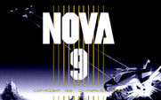 Nova 9: The Return of Gir Draxon for Amiga - Title screen.