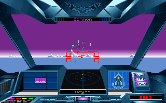 Nova 9: The Return of Gir Draxon IBM PC/Compatibles Screenshot: Enemy destroyed!
